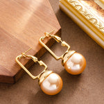Load image into Gallery viewer, High-Luster Pearl Stud Earrings Women N6H206