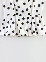 Load image into Gallery viewer, Polka Dot Backless Halter Tube Top Women N6D125