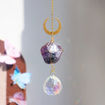 Load image into Gallery viewer, Natural Crystal Hanging Home Decor Prism N6F295