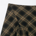 Load image into Gallery viewer, Vintage Limited Edition Plaid Lace Midi Skirt N6A176