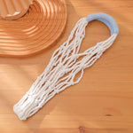 Load image into Gallery viewer, Handmade Cotton Linen Water Bottle Mesh Bag N6G086