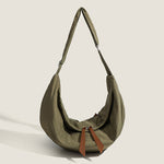Load image into Gallery viewer, Curved Silhouette Canvas Tote Dual Carry S5P315
