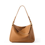 Load image into Gallery viewer, Genuine Leather Geometric Pillow Bag Crossbody Shoulder N6F161