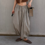 Load image into Gallery viewer, Plaid Culottes Women Retro High Waist Wide Leg Pants N5A822