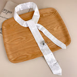 Load image into Gallery viewer, Sweet Lace Bow Tie Scarf Women Trendy N6G238
