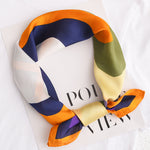 Load image into Gallery viewer, Fresh Silk Lke 70x70 Poly Square Scarf Lightweight M5A353