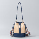 Load image into Gallery viewer, Handmade Straw Bucket Bag Women's Compact Crossbody S5P962