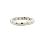 Load image into Gallery viewer, Semi Circle Bead Bangle Alloy Vitreous Enamel S5P266