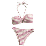 Load image into Gallery viewer, Sexy Striped Bikini Set Beach Swimwear Women N6A068