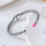 Load image into Gallery viewer, Colorful Pencil Shape Bangle Spring Open Cuff N6F265