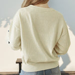 Load image into Gallery viewer, Simple Style Heart Sweater Women Knit Casual Pullover N5A813