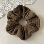 Load image into Gallery viewer, Wool-like Elastic Scrunchy Tweed Ponytail Hair Tie S5P782