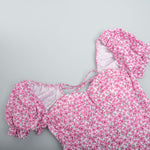 Load image into Gallery viewer, Elegant Off Shoulder Floral Maxi Slit Dress N6A091