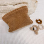 Load image into Gallery viewer, Solid Color Plush Cosmetic Organizer Canvas Lining S5P355