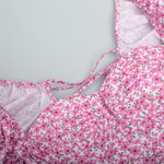 Load image into Gallery viewer, Elegant Off Shoulder Floral Maxi Slit Dress N6A091