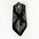 Load image into Gallery viewer, Paisley Satin Scarf 70cm Head Wrap Square N6G224