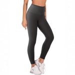 Load image into Gallery viewer, Knit Fleece Lined Leggings Women Dark Gray Marl N5A489