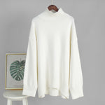 Load image into Gallery viewer, Solid High Neck Knit Sweater Women Multiple Colors N5A601