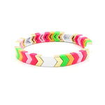 Load image into Gallery viewer, Macaron Pastel Arrow Beads Bracelet S5P042