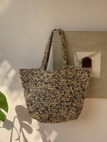 Load image into Gallery viewer, PP Woven Straw Tote Large Capacity Beach Bag N6A118