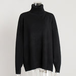 Load image into Gallery viewer, Side Slit Relaxed Knit Sweater Women Multiple Colors N5A536