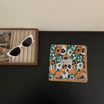 Load image into Gallery viewer, Vintage Floral Pure Cotton Small Square Scarf M5A341