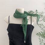 Load image into Gallery viewer, Diamond Scarf Women French Elegant Neck Tie Hair Band M5A322