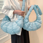 Load image into Gallery viewer, Pleated Cloud Bag Women Large Capacity Shoulder Tote S5P714