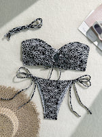 Load image into Gallery viewer, Sexy Tie Side Solid Towel Bikini Multi Color Women N5A979