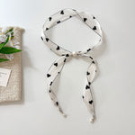 Load image into Gallery viewer, Women's Polyester Pearl Charm Neck Scarf N6J146