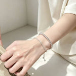 Load image into Gallery viewer, Manta Rose Double Layer Pearl & Zircon Bracelet N6H178