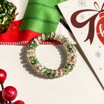 Load image into Gallery viewer, Christmas Spiral Telephone Coil Hair Tie S5P628