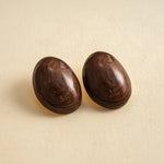 Load image into Gallery viewer, Womens Vintage Marbled Oval Alloy Stud Earrings N6K156