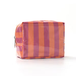 Load image into Gallery viewer, Waterproof Color Block Striped PVC Mini Pouch N6J243