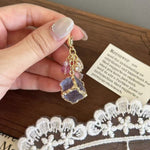 Load image into Gallery viewer, Ice Cube Pendant Keychain for Women N6D043