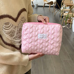 Load image into Gallery viewer, Heart Shaped Organizer Pouch Polyester Multi Color S5P322