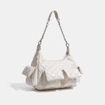 Load image into Gallery viewer, Quilted Chain Tote Bag Large Capacity Work Shoulder N6F147