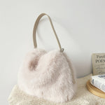 Load image into Gallery viewer, Faux Fox Fur Tote Bag Women Large Capacity Plush S5P731