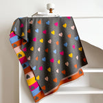 Load image into Gallery viewer, Polka Dot Long Thickened Faux Cashmere Scarf M5A329