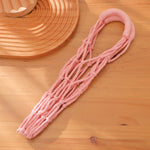 Load image into Gallery viewer, Handwoven Water Bottle Mesh Bag Cotton Linen N6G085