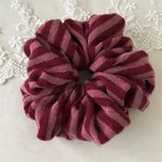 Load image into Gallery viewer, Striped Knit Scrunchy Women Casual Ponytail Hair Tie S5P788