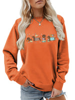 Load image into Gallery viewer, Four Dachshunds Hearts Print Crewneck Sweatshirt N6H048