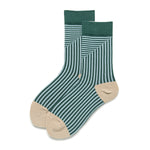Load image into Gallery viewer, Color Block Stripe Mid Calf Socks Women N6C170