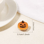 Load image into Gallery viewer, Halloween Pumpkin Bat Ghost Cat Acrylic Claw Clip N6H201