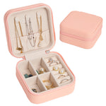 Load image into Gallery viewer, Portable Travel Jewelry Box PU Leather Organizer N6G277