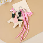Load image into Gallery viewer, Cute PU Pegasus Rope Bag Charm Keychain S5P930