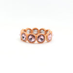 Load image into Gallery viewer, Enamel Flower Bangle Color Crystal Glass Stove S5P031