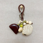 Load image into Gallery viewer, Natural Seed Pod Sound Healing Rattle Bag Charm N6F307