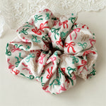 Load image into Gallery viewer, Womens Christmas Satin Scrunchie N6K006