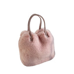 Load image into Gallery viewer, Bucket Tote Bag Women Large Capacity Faux Rabbit Fur S5P734